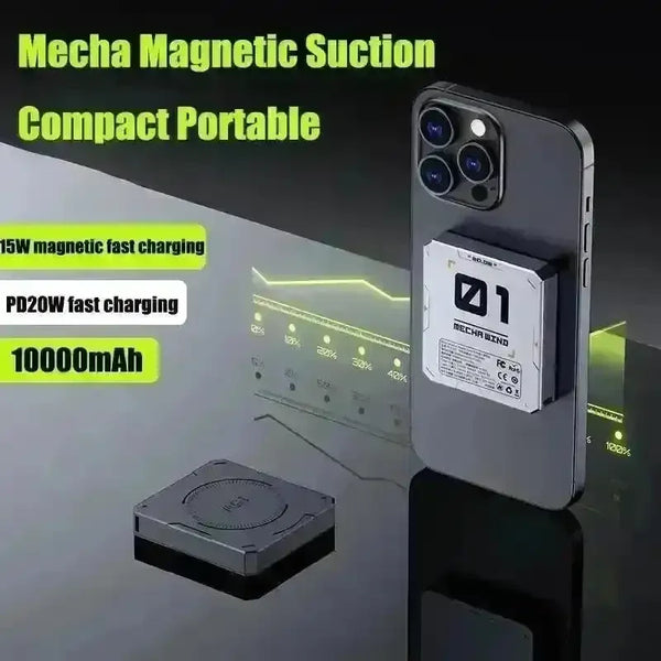 Mecha Wind MagSafe Power Bank (5000mAh) - Bear Hugs