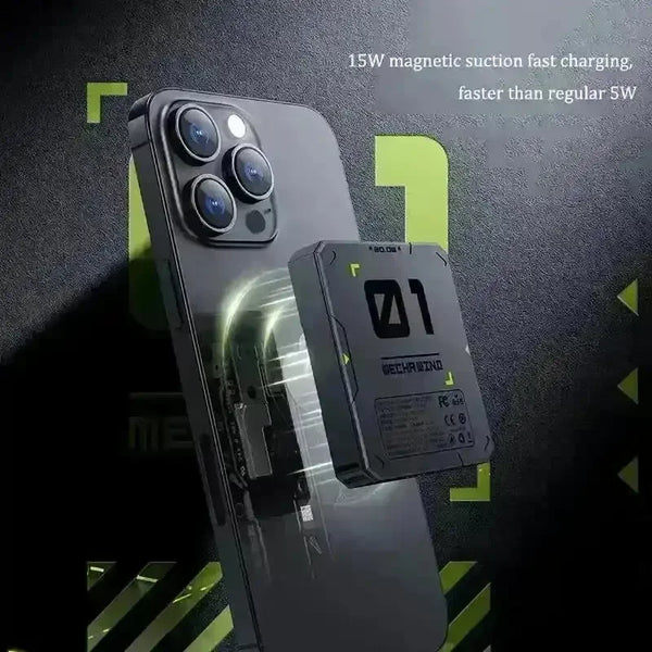Mecha Wind MagSafe Power Bank (5000mAh) - Bear Hugs