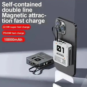 Mecha Wind MagSafe Power Bank (5000mAh) - Bear Hugs