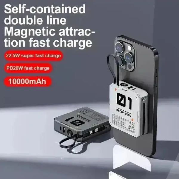 Mecha Wind MagSafe Power Bank (5000mAh) - Bear Hugs