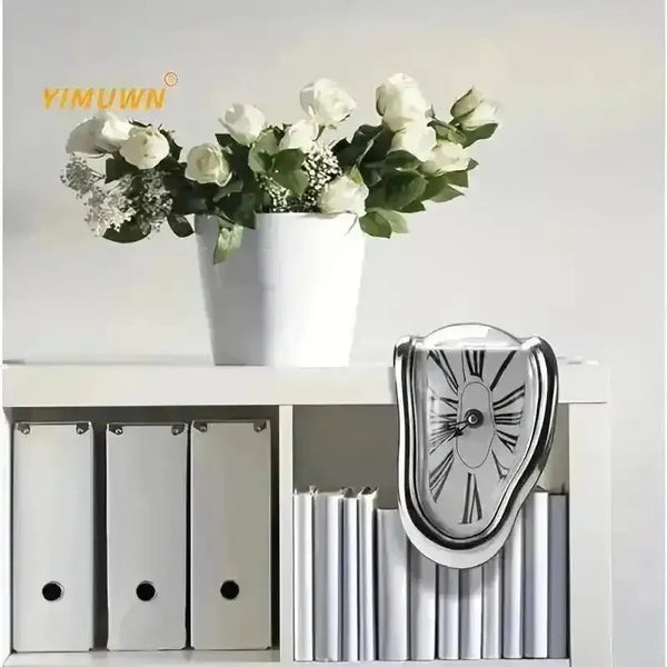 Melting Roman Numerical Wall Clock - Bear Hugs
