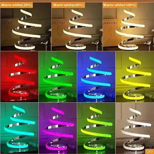 Mesmerizing Spiral LED Desk Lamp - Bear Hugs