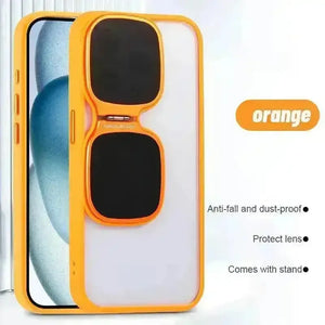 Metal stand Sunglasses Case (For iPhone) - Bear Hugs
