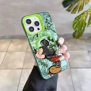 Mickey and Minnie Couple MagSafe Phone Case (For iPhone) - Bear Hugs