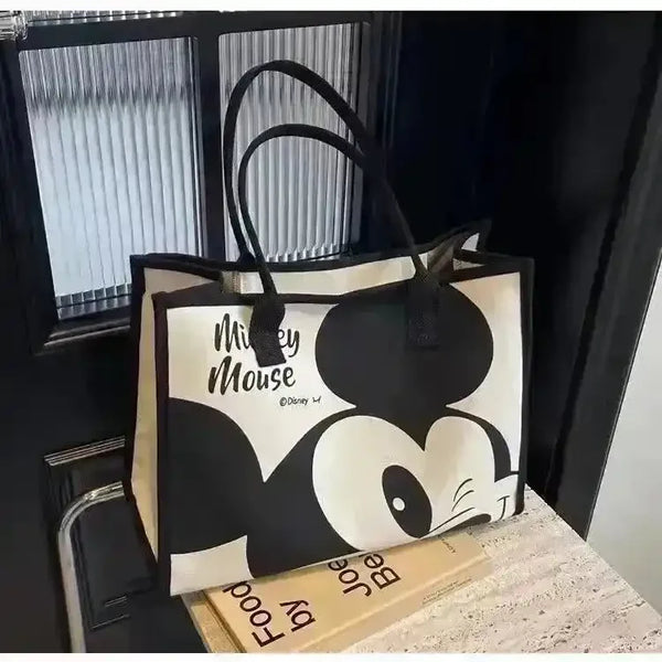 Mickey Canvas Large Tote Bag - Bear Hugs