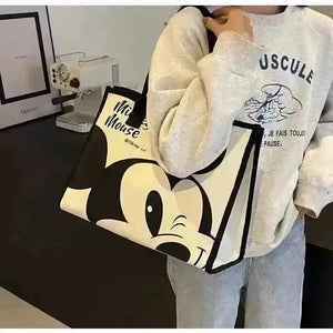 Mickey Canvas Large Tote Bag - Bear Hugs