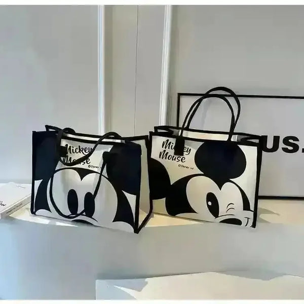 Mickey Canvas Large Tote Bag - Bear Hugs