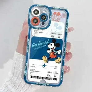 Mickey Minnie Card Style Phone Case (For iPhones) - Bear Hugs