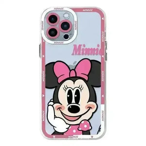 Mickey Minnie Clear Phone Case (For iPhones) - Bear Hugs