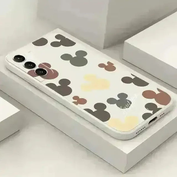 Mickey Phone Case For Samsung Galaxy S24 S23 S22 S21 S20 Ultra S10 Plus S23 S21 S20FE - Bear Hugs