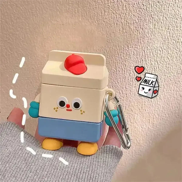 Milk Box Robot Case (For Airpods) - Bear Hugs