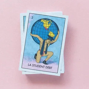 Millenial Loteria Card Game - Bear Hugs