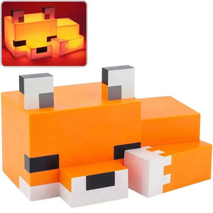 Mincecraft Pixellated Fox Night Lamp - Bear Hugs