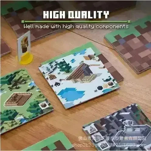 Minecraft My World Board Game - Bear Hugs