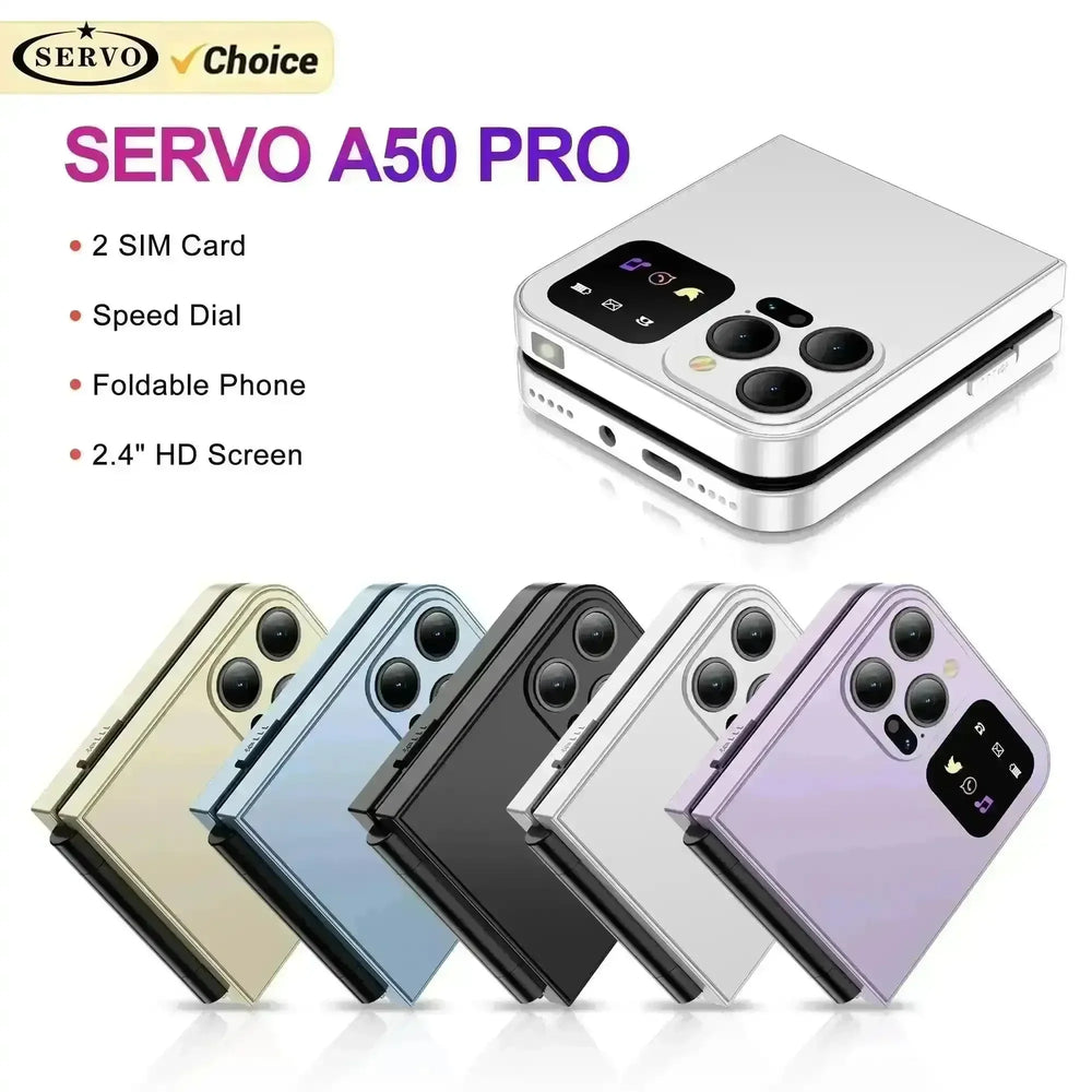 Mini A50 Flip Smart Phone - Bear Hugs