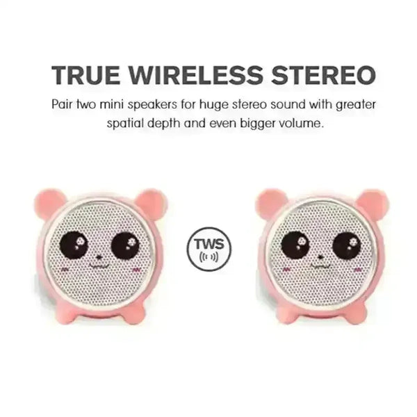 Mini Animals Wireless Bluetooth Speaker - Bear Hugs