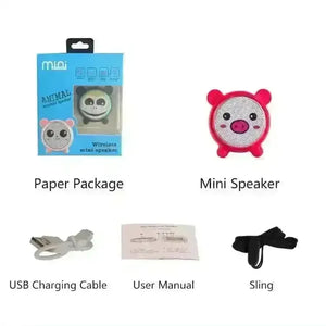 Mini Animals Wireless Bluetooth Speaker - Bear Hugs