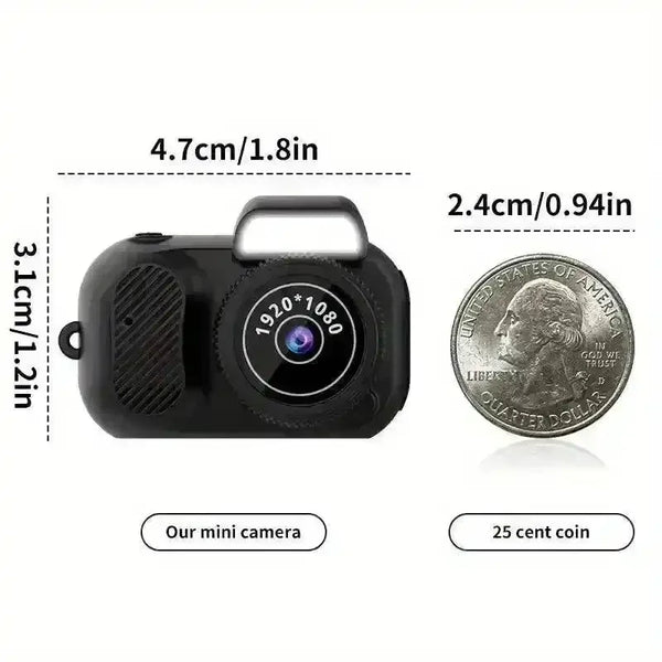 Mini Digital Camera Keychain - Bear Hugs