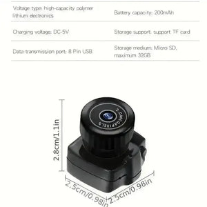 Mini Digital Camera Keychain - Bear Hugs