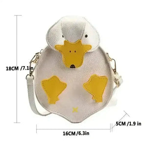 Mini Duck Shaped Crossbody Bag - Bear Hugs