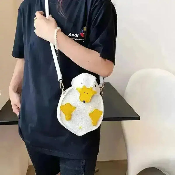 Mini Duck Shaped Crossbody Bag - Bear Hugs