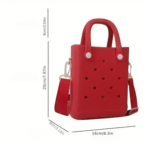 Mini EVA Rubber BOGG Tote Bag - Bear Hugs