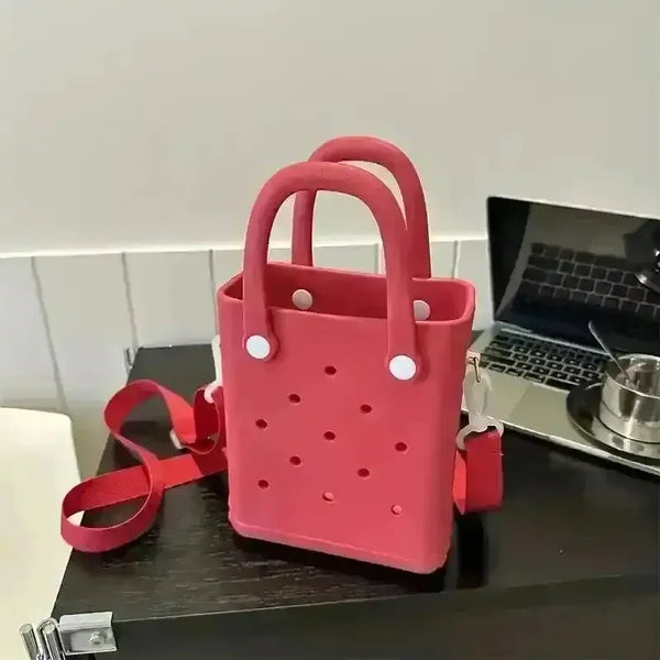 Mini EVA Rubber BOGG Tote Bag - Bear Hugs
