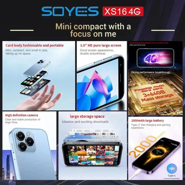 Mini i16 Smart Mobile Phone - Bear Hugs