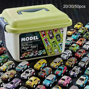 Mini Inertia Alloy Car Model Set - Bear Hugs