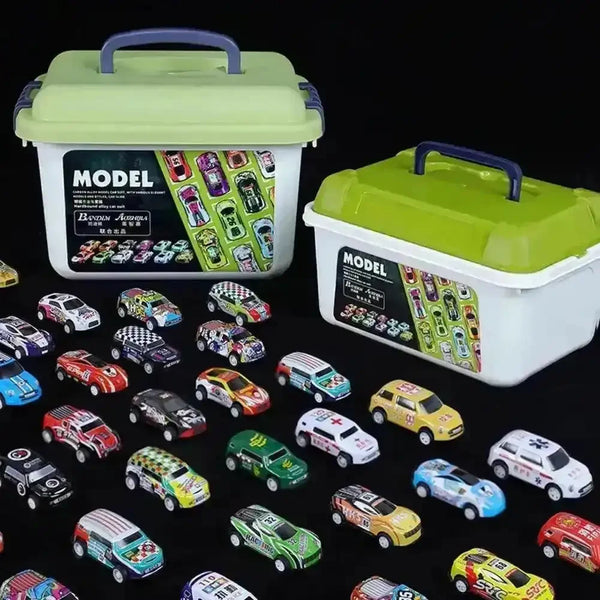 Mini Inertia Alloy Car Model Set - Bear Hugs
