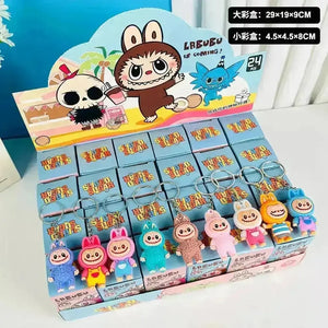 Mini Labubu Keychain Blind Box - Bear Hugs