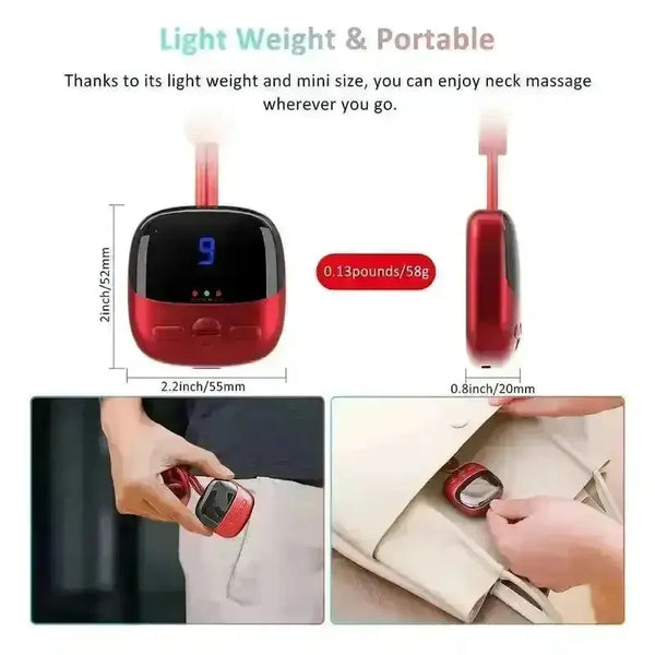 Mini Rechargeable Cervical Massager - Bear Hugs