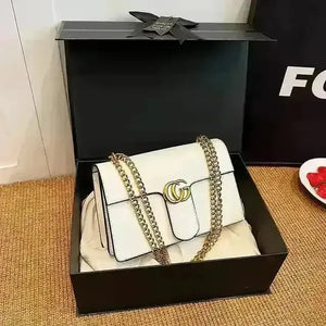 Minimalistic Double Buckle Handbag - Bear Hugs