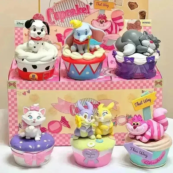 MINISO Disney Lucifer Cat Cupcake Series Blind Box - Bear Hugs