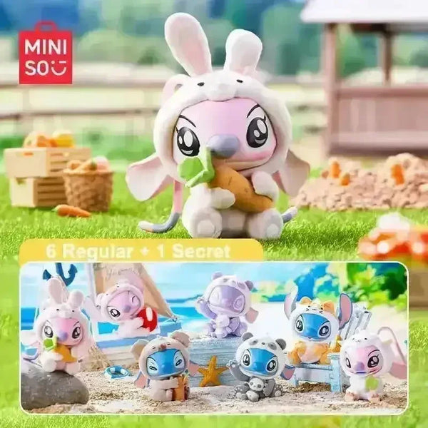 MINISO Disney Stitch Animals Party Series Blind Box - Bear Hugs