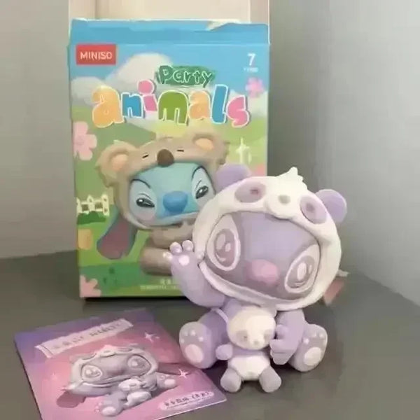 MINISO Disney Stitch Animals Party Series Blind Box - Bear Hugs