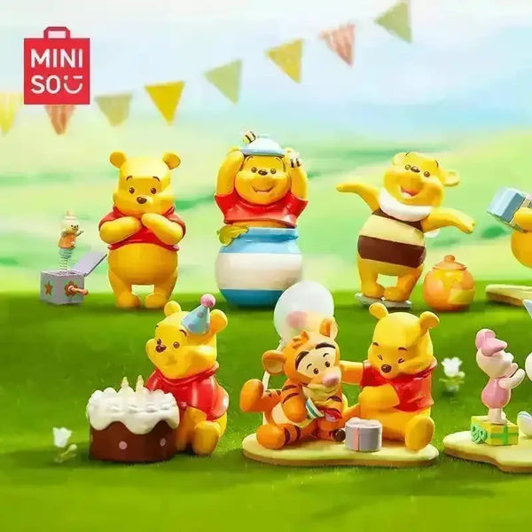 MINISO Pooh Bea Old Friends Party Theme Blind Box - Bear Hugs