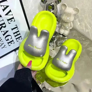 Miss Super EVA Slippers For Women - Bear Hugs