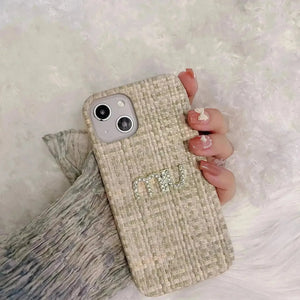 miux2 Woven Designer Phone Case (For iPhones) - Bear Hugs