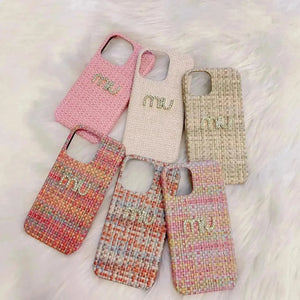 miux2 Woven Designer Phone Case (For iPhones) - Bear Hugs