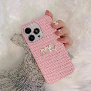miux2 Woven Designer Phone Case (For iPhones) - Bear Hugs