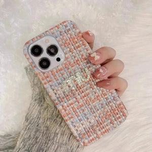 miux2 Woven Designer Phone Case (For iPhones) - Bear Hugs