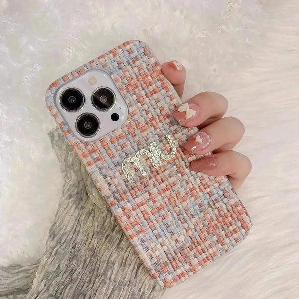 miux2 Woven Designer Phone Case (For iPhones) - Bear Hugs