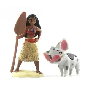 Moana Movie Mini Figurines (Set of 6) - Bear Hugs