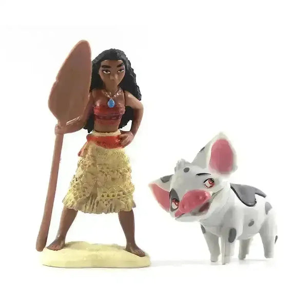 Moana Movie Mini Figurines (Set of 6) - Bear Hugs