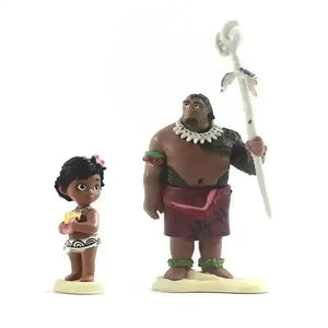 Moana Movie Mini Figurines (Set of 6) - Bear Hugs