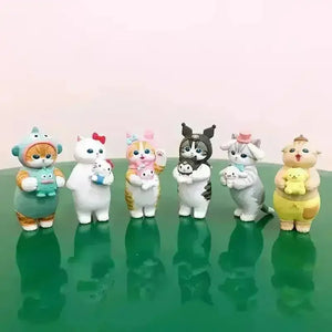 Mofusand x Sanrio Blind Box Kitten Series - Bear Hugs