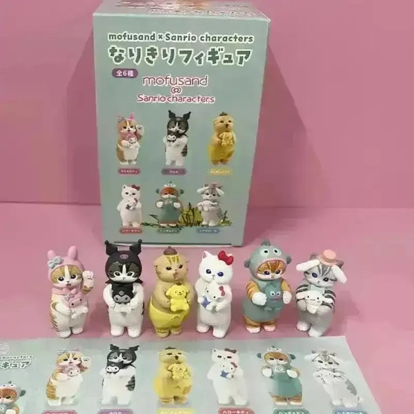 Mofusand x Sanrio Blind Box Kitten Series - Bear Hugs