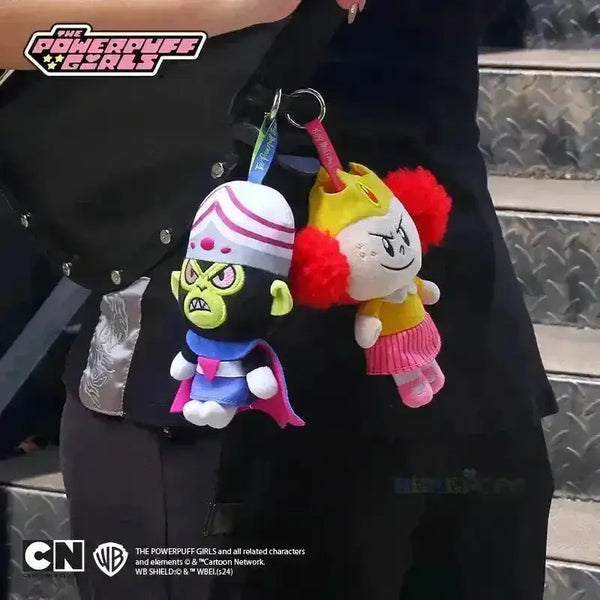 Mojo Jojo & Princess Morbuc Plush Keychain - Bear Hugs