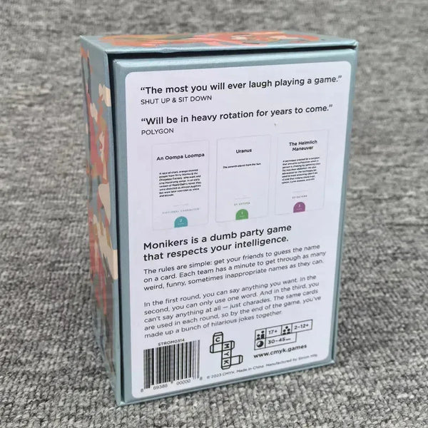 Monikers Card Game - Bear Hugs